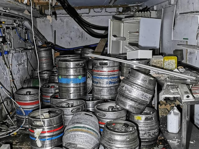 The British Oak Hotel has remained untouched for almost a decade.