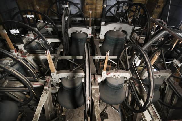 200 years ago bell ringers at Wakefield Cathedral broke astonishing new ground in ringing in 10 bells for a peal called the Cambridge Surprise Royal, a feat that wasn't achieved again for another quarter century. Ringers marked the 200th anniversary recreating the moment.