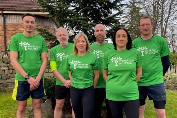 A team of runners are preparing to tackle the marathon of a lifetime to raise vital funds for Wakefield Hospice.