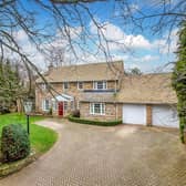 The attractive property has a large driveway and an integrated double garage.