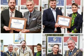 Pontefract Civic Society held its annual Design Awards at the Pontefract Town Hall on Monday, January 30.