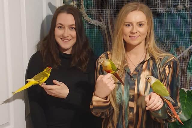 Local business partners Lily-Rose Barnes and Cassy Hill's passion for animals inspired their new business venture in Wakefield.
