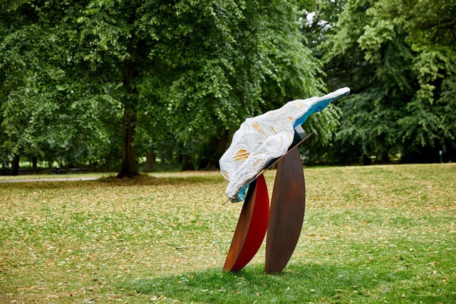 Ro Roberston, Stone (Butch), 2021. Produced in collaboration with Pangaea Sculptors' Centre. (Picture: Nick Singleton courtesy of Yorkshire Sculpture Park)