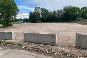 The old Kellingley Social Club building, in Knottingley, was demolished in March 2026 and the site was prepared for redevelopment. LDRS image