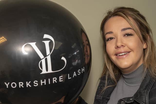 Lana Willis lanches her new lashes range at Locks & Lashes in Featherstone.
