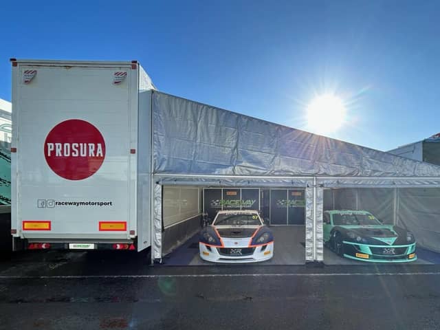 Raceway Motorsport and Prosura during an event