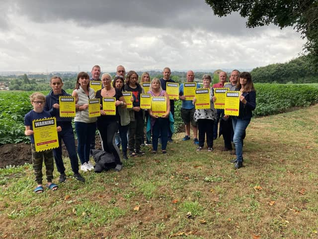 Residents have started a campaign to stop an energy story facility being built on farmland close to Heath village in Wakefield.