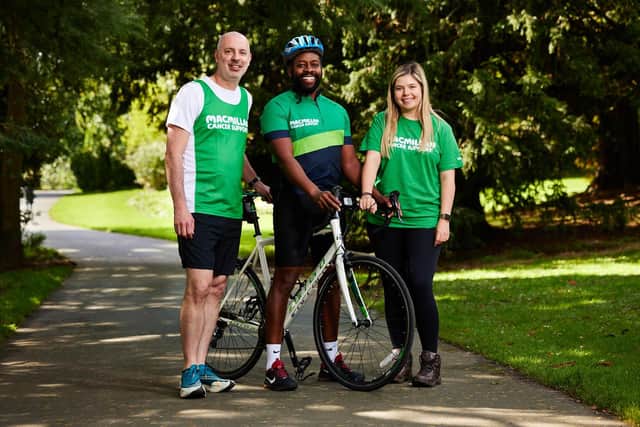 Wakefield estate agents plan to run, walk and cycle 180 miles for Macmillan to help raise money for the cancer charity