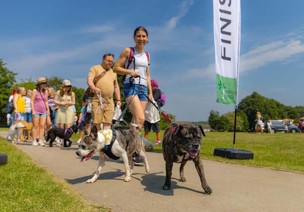 Best paws forward for Wakefield Hospice's charity dog walk