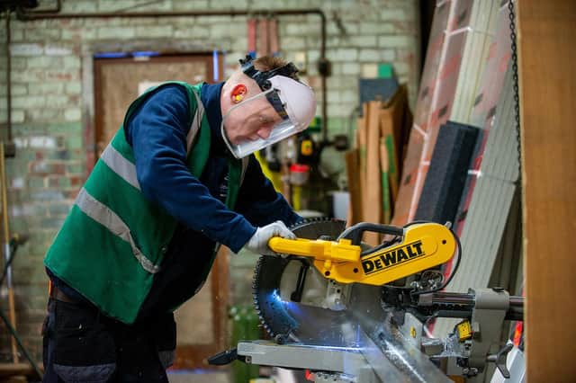 Gary Pape, who joined Conservatory Outlet when he was 20 years old, has worked his way up to become a Factory Glazing Production Supervisor.