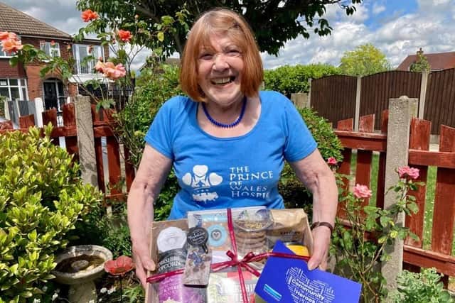 June has raised money for the hospice for over 35 years.