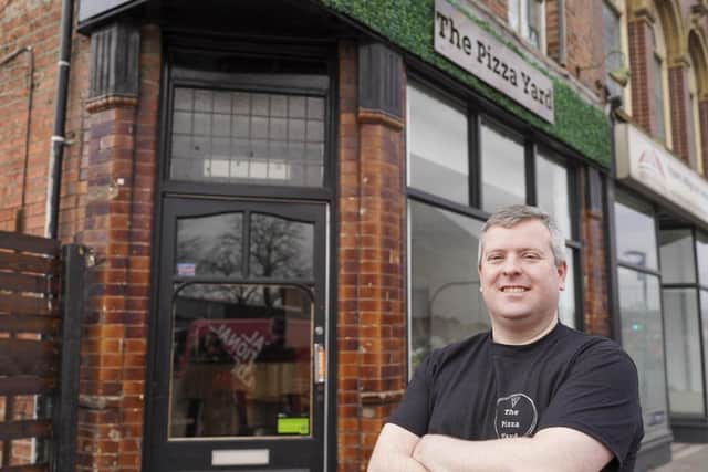 Ben Hall has opened his new restaurant The Pizza Yard on Kirkgate. (Picture Scott Merrylees)