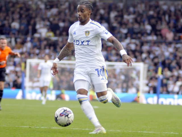 Crysencio Summerville scored his 12th goal of the season for Leeds United.