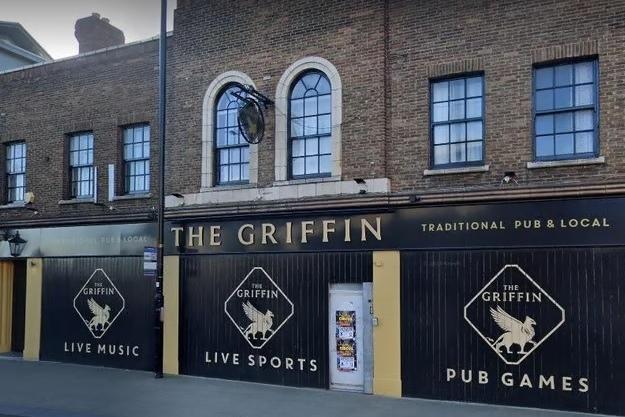 A non-threatening entity, which occasionally throws glasses from the shelves, is said to haunt the pub.