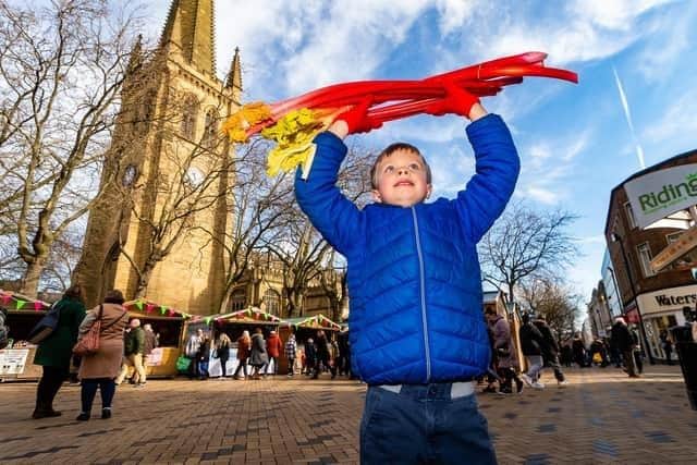 The district's esteemed Rhubarb Fetsival returns this weekend.