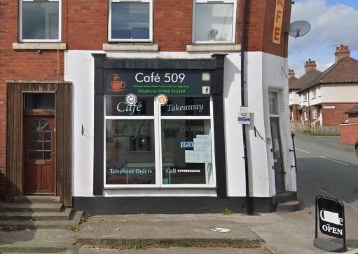 Cafe 509 on  Leeds Road, Outwood, has an average of 4.7 stars out of 5. One reviewer said: "Great place for breakfast. Food perfect. Service perfect. Spotlessly clean and great staff . You can't go wrong here!"