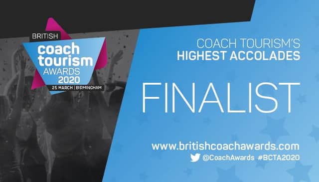Acklams Coaches  are finalists in the British Coach Tourism Awards 2020