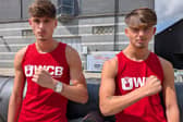Teenage boxing talents Elliott Ripley (left) and Alex McGroarty.