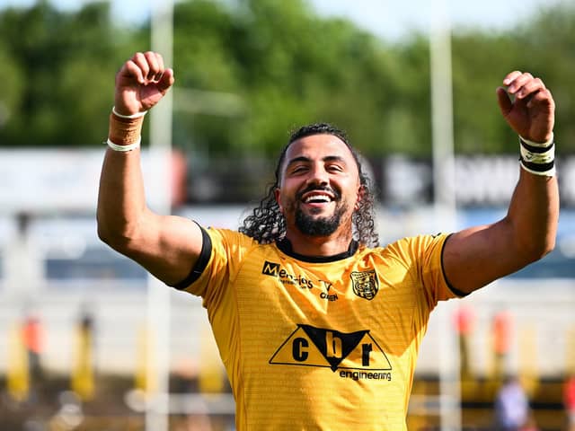 Ashton Golding will continue as a Castleford Tigers player in 2027. Picture by Olly Hassell/SWpix.com.