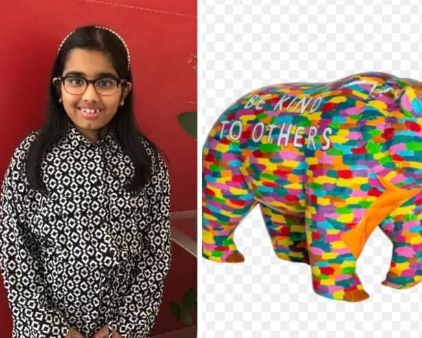 Hanah Jomon’s colourful bear design will be brought to life after winning a competition for young patients at Leeds Children’s Hospital