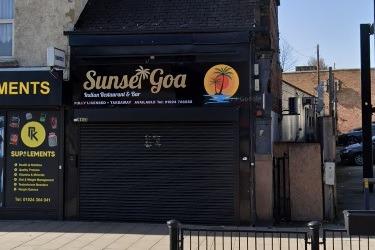 Rated 3: Sunset Goa at 134 Kirkgate, Wakefield; rated on February 19.