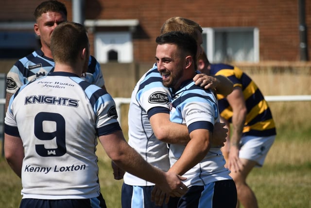 Try glee for Normanton Knights. Picture: Rob Hare