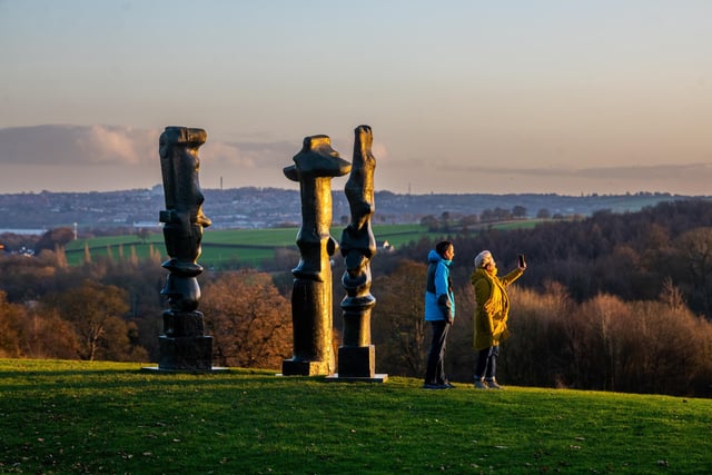 Take a stroll at Yorkshire Sculpture Park.