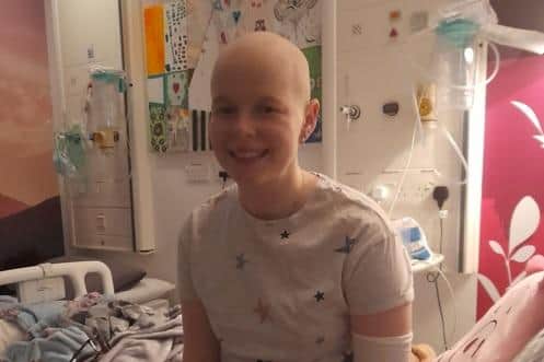 In August 2022, Emily was told her leukaemia had returned and she would have to have a bone marrow transplant. SWNS