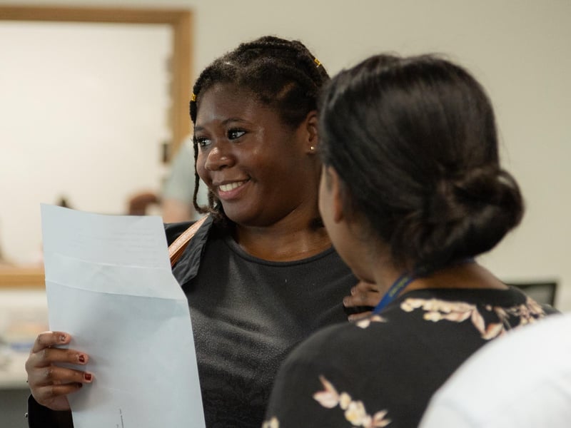 Woodkirk Academy students received their A-level results today