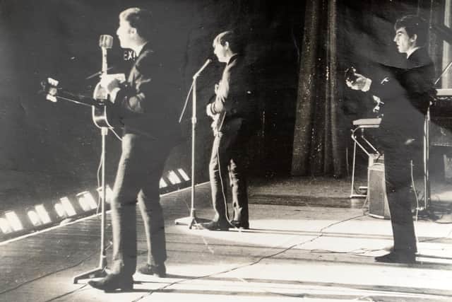 The Beatles at the Gaumont, Doncaster during Helen Shapiro's 1963 tour. Picture: Andrew Roe
