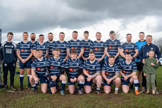 Featherstone Lions' 2023 squad ahead of their first home game of the season. Picture: Jonathan Buck