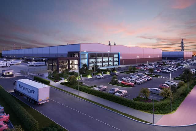 Mountpark Logistics has submitted plans to transform the former coal yard at Ferrybridge Power Station C near Wakefield into a massive industrial park.
