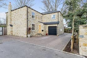 The attractive exterior of the High Ackworth home that is currently for sale.