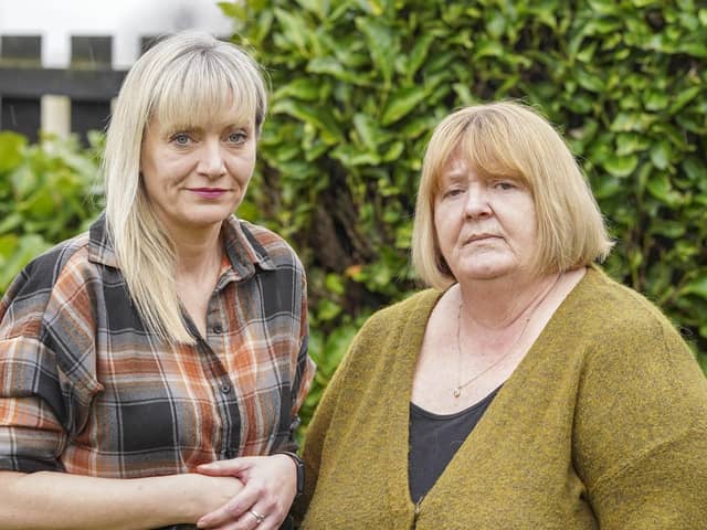 Ruth Barnett and her sister Jane Wood were both overcharged by Asda in Wakefield which duplicate payments being taken weeks after the initial transaction. Picture Scott Merrylees