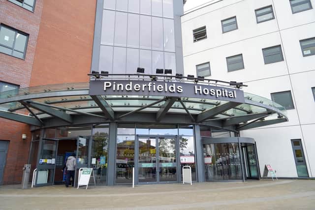 Pinderfields Hospital, Wakefield. Picture Scott Merrylees