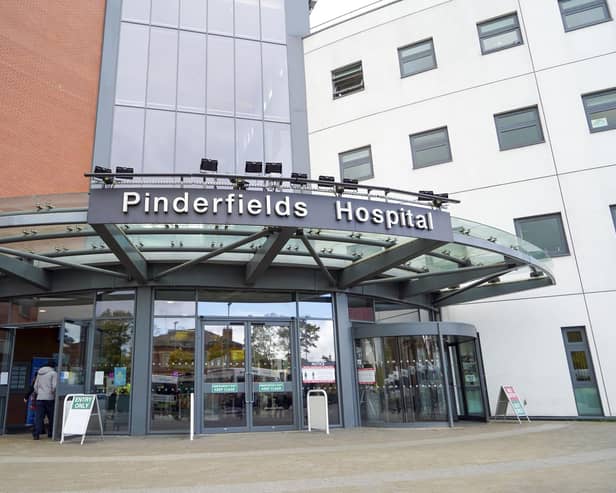 Pinderfields Hospital, Wakefield. Picture Scott Merrylees
