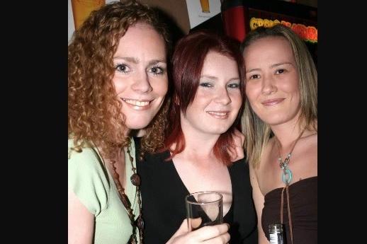 Bridget, Katy and Lisa - Cave Bar