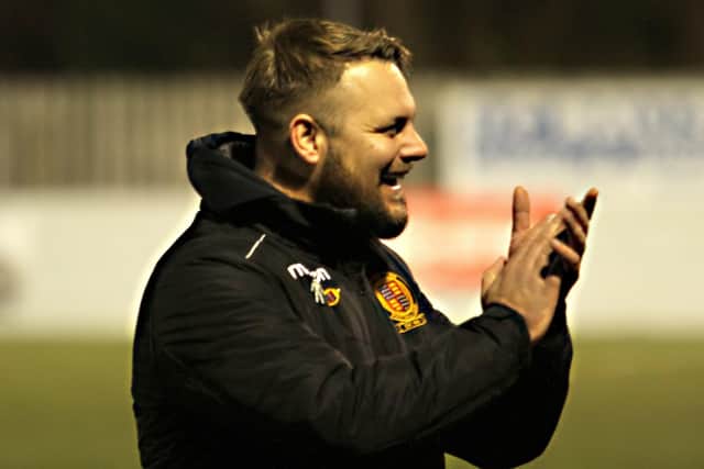 Ossett United manager Grant Black is unbeaten in his first four games in charge.