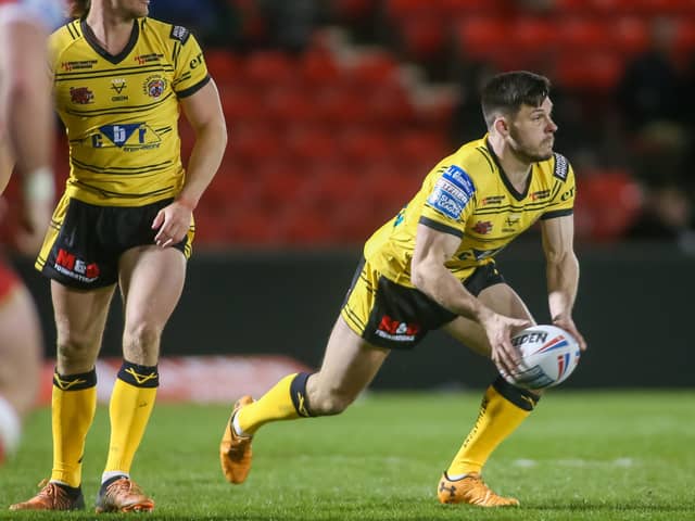 Niall Evalds has been backed to come good along with fellow players who make up the Castleford Tigers spine. Picture: Simon Hall