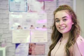 Wakefield entrepreneur Holly Stephens, 20, runs her own successful beauty business, Beauty by Hol.