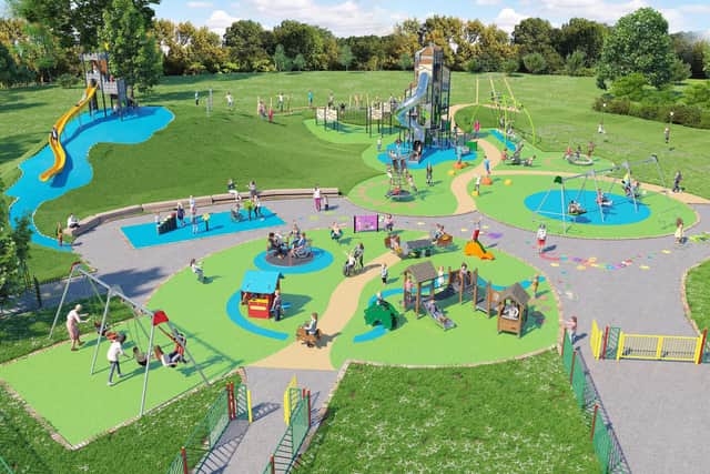 The new play area will cost £450,000.