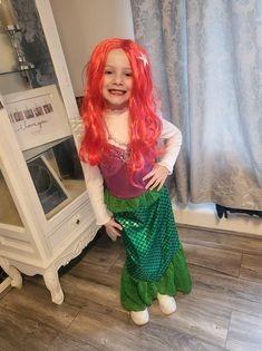 Carla Laura shared a snap of Orla, age six, as Ariel aka The Little Mermiad.