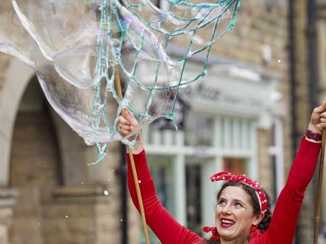 The festival took place in Ossett town centre.