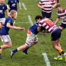 Action from Sandal's clash with Alnwick.