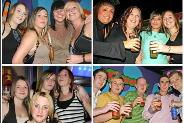 Fabulous nights out in Flares, Wakefield, in the noughties.