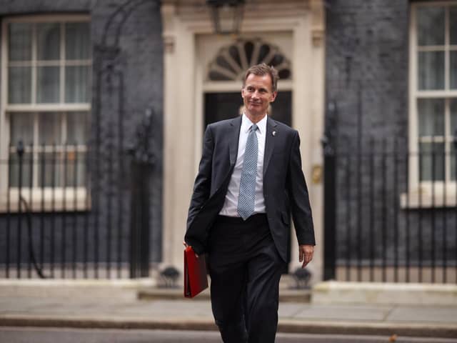 Jeremy Hunt, UK Chancellor of the Exchequer, will present present his Autumn Statement to Parliament on Thursday November 17. Photo by Dan Kitwood/Getty Images
