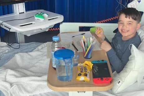 Alfie put his own medical issues to help other children.