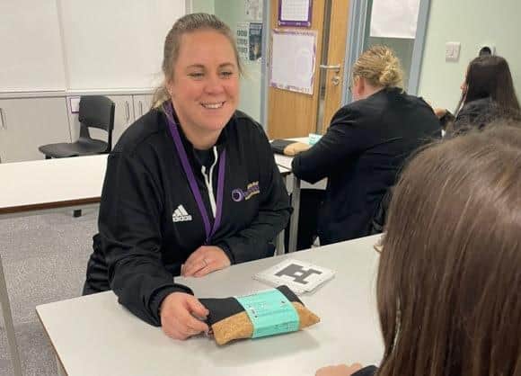 A campaign, aiming to improve period dignity, was shared to students at Outwood Academy City Fields received.