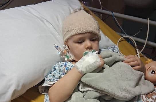 Thea-Mae has undergone many gruelling tests and treatments.