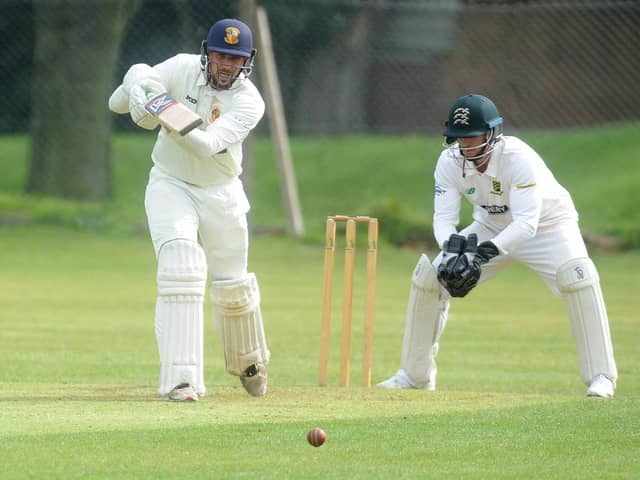 Jack Hughes hit a half century in vain as Townville lost out to Bradford Premier League leaders Woodlands.